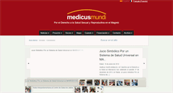 Desktop Screenshot of derechosaludreproductiva.org